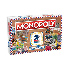 USAopoly MONOPOLY: U.S. Stamps Edition - &Eacute;dition anglaise
