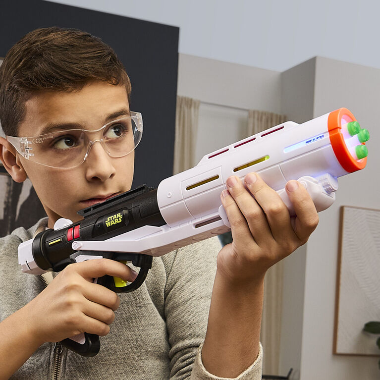 NERF GlowStrike Star Wars Stormtrooper Triple Strike Blaster, Star Wars Toys