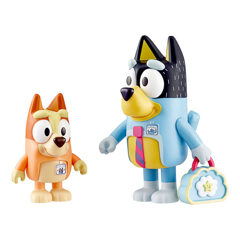 Bluey S5 Figure 2Pack - Work Dad and Bingo