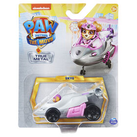 PAW Patrol, True Metal Skye Collectible Die-Cast Vehicle, Movie Series 1:55 Scale