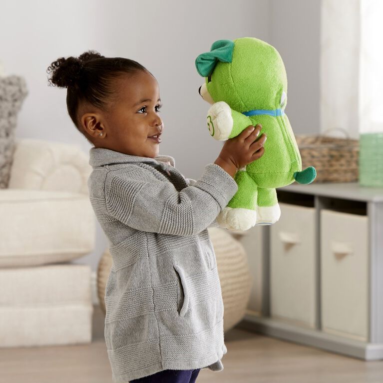 LeapFrog Mon Ami Scout, peluche pour bébé avec personnalisation, musique et berceuses, contenu éducatif pour les bébés et les jeunes enfants Édition française