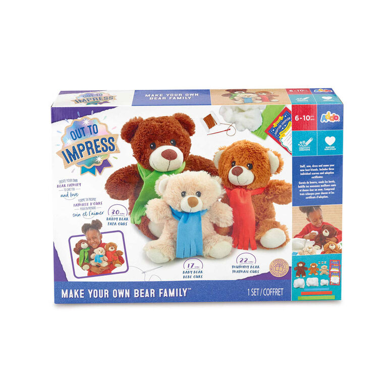 Out To Impress Make Your Own Bear Family - R Exclusive