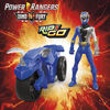 Power Rangers Dino Fury Rip N Go Tricera Battle Rider and Dino Fury Blue Ranger