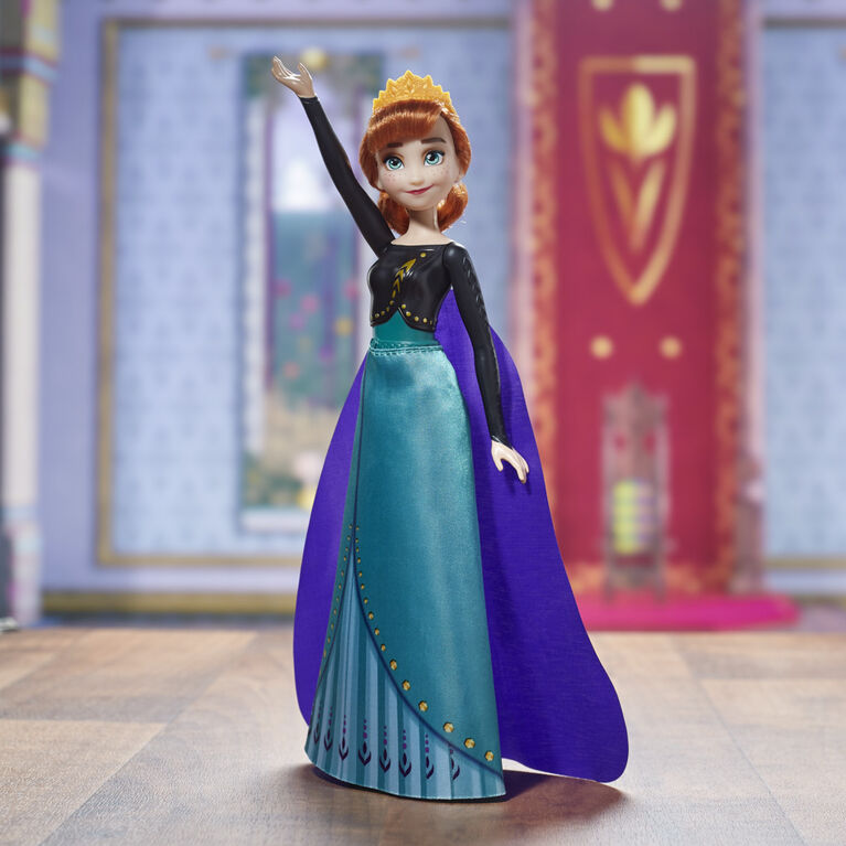 Disney La Reine des neiges 2, poupée mannequin Reine Anna