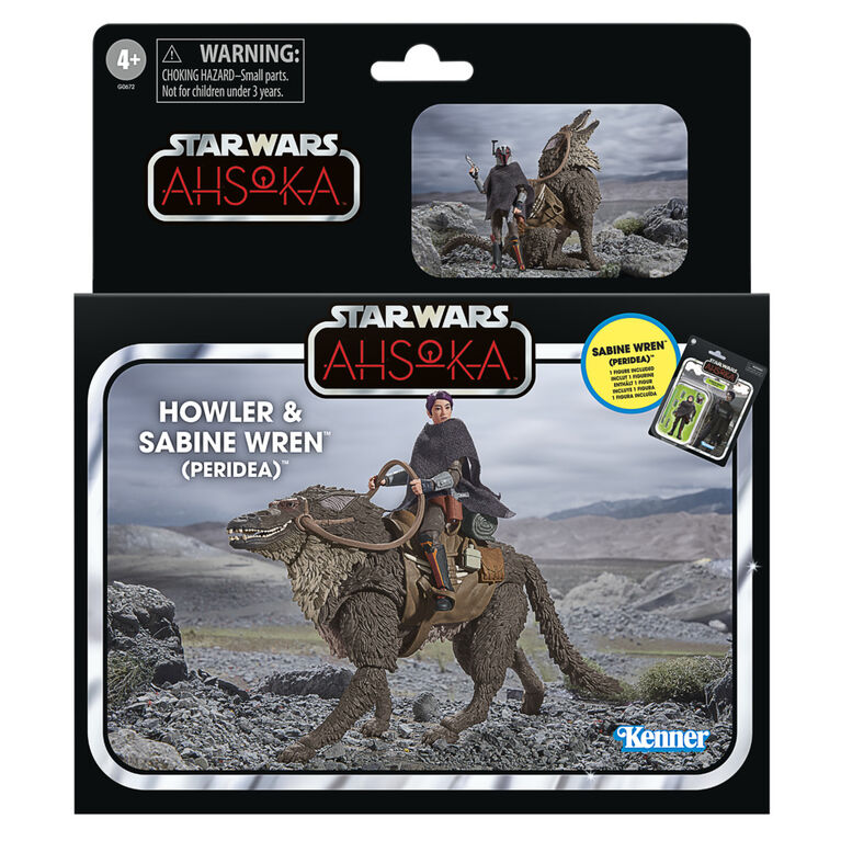 Star Wars The Vintage Collection Howler & Sabine Wren, Star Wars: Ahsoka 3.75 Inch Action Figure 2-Pack