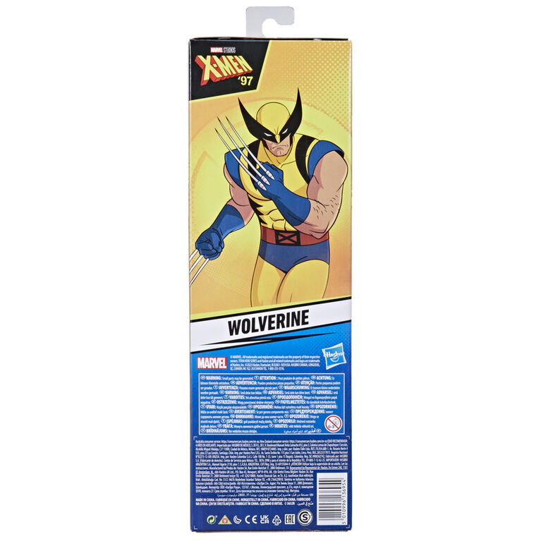 Marvel X-Men, figurine Wolverine de 28,5 cm, jouets de super-héros pour enfants à partir de 4 ans