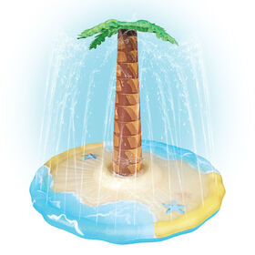 Splash Buddies Inflatable Palm Tree Sprinkler Splash Pad