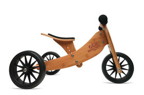 Kinderfeets Tiny Tot Balance Bike BAMBOO