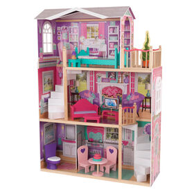 KidKraft - Maison de poupée le Manoir pour poupées de 45 cm