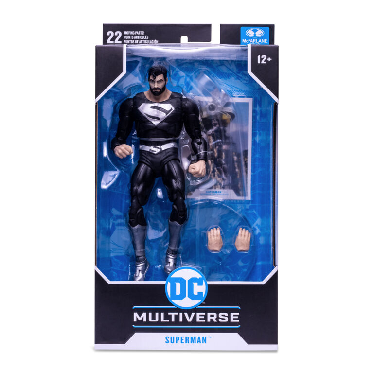 DC Multiverse - Solar Superman (Black Suit) Figure