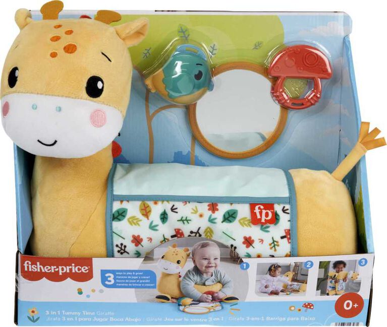 Fisher-Price 3-in-1 Tummy Time Giraffe