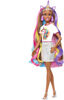 Poupée Barbie Cheveux fantaisie avec looks de sirène et licorne