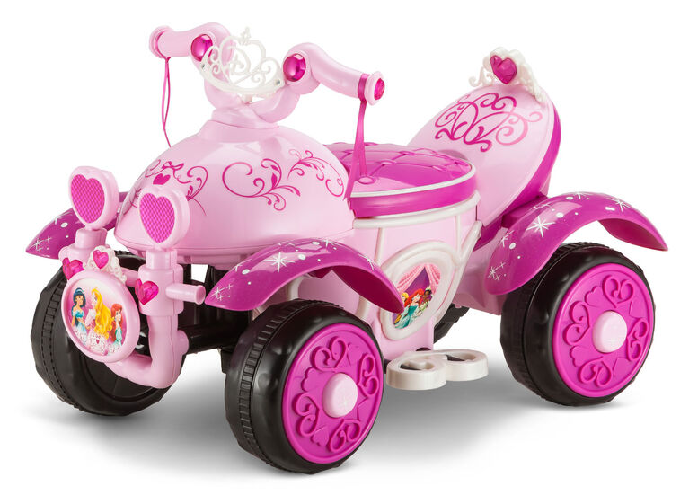 KidTrax 6V Disney Princess Premium Quad - Pink