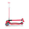 Globber Primo Foldable With Lights Red