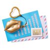 S.W.A.K. - Interactive Kissable Key Chain - Gold Kiss - By WowWee