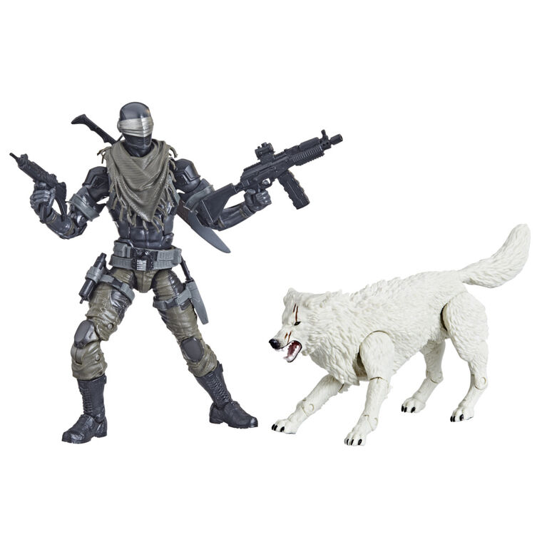 G.I. Joe Classified Series, figurines Snake Eyes and Timber 52 de collection premium, emballage spécial