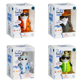 Figurines Pudgy Penguins, boîte à fenêtre, emb. de 1 + code pour expérience numérique