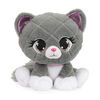 P.Lushes Designer Fashion Pets Maxine Purrnel Kitten Stuffed Animal, Gray/White, 6"