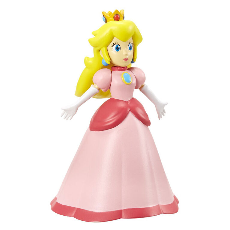  Nintendo - Nintendo 2,5 pouces avec articulation limitée Vague 6 - Princesse Peach