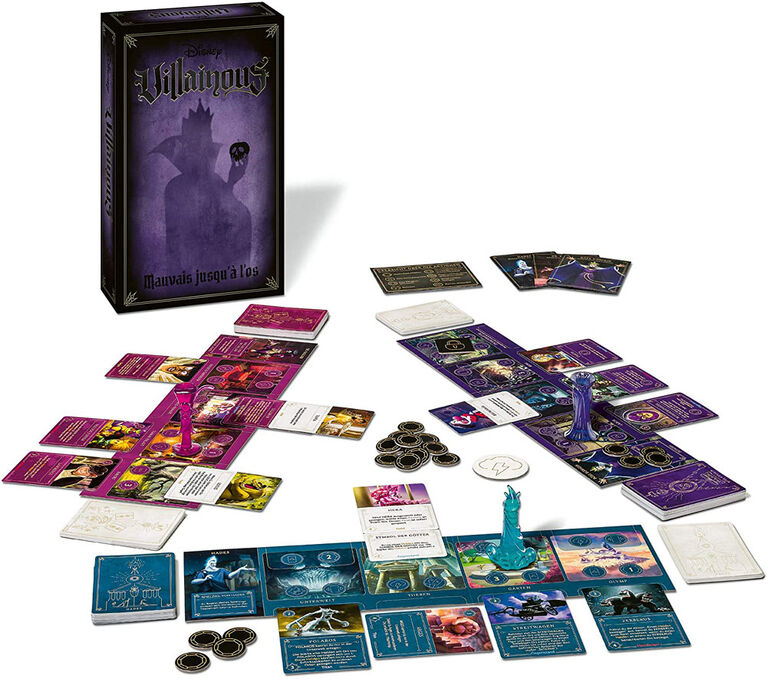 Ravensburger - Disney Villainous: Mauvais jusqu'&agrave; l'os - &Eacute;dition fran&ccedil;aise