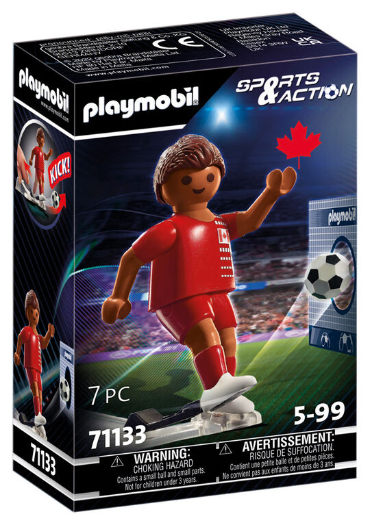 Playmobil - Joueur de football - Canada