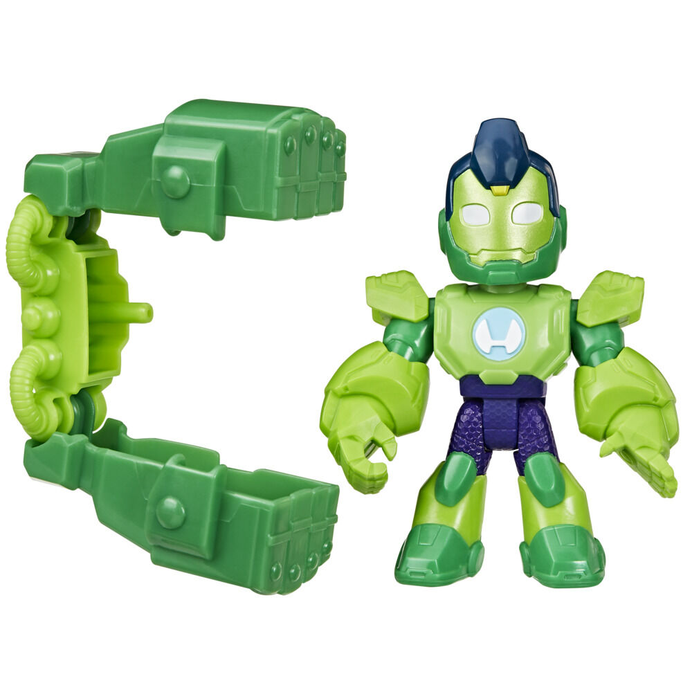 Marvel Iron Man and his Awesome Friends Iron Hulk Action Figure Toy with Accessory