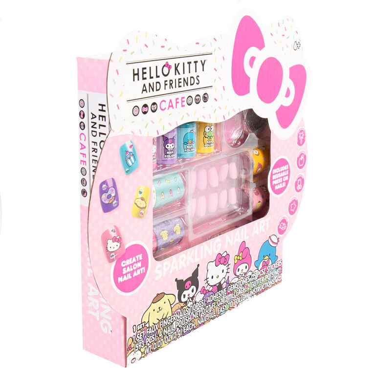 Hello Kitty et ses amis Art pour les ongles étincelant - Édition anglaise