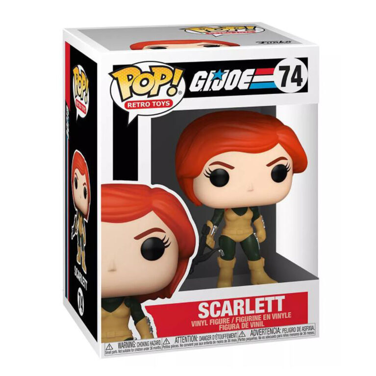 Figurine en Vinyle Scarlett par Funko POP! G.I. Joe