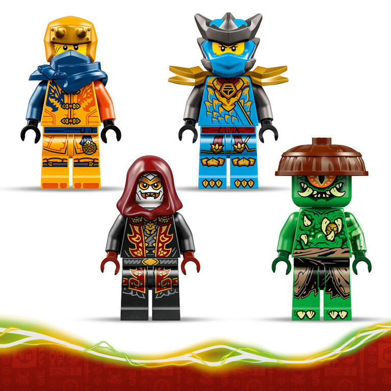 LEGO NINJAGO Ninja Dragon Riyu's Battle Building Toy for Boys, Girls, & Kids, Ages 7+ - 71855