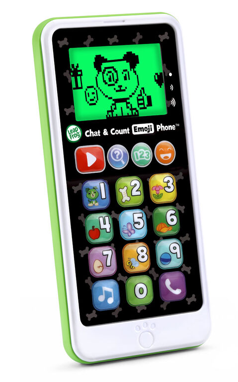 LeapFrog Chat & Count Emoji Phone - Green - English Edition