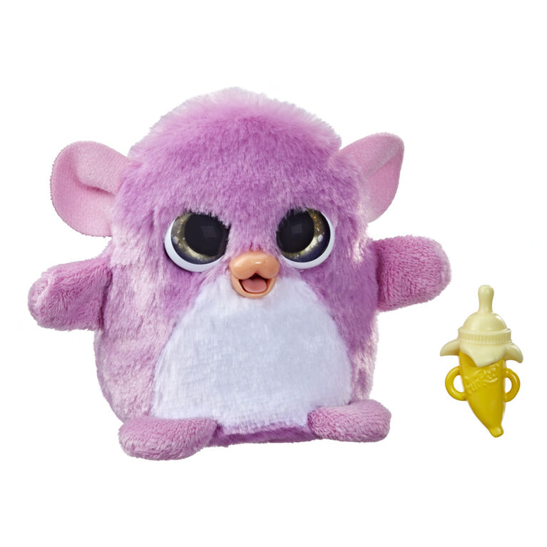 furReal Fuzzalots Monkey Color-Change Interactive Feeding Toy