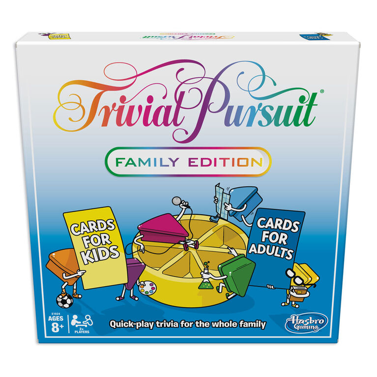 Hasbro Gaming - Jeu Trivial Pursuit édition familiale