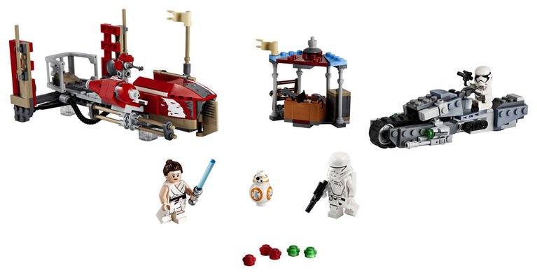 LEGO Star Wars  La course-poursuite en speeder sur Pasaa 75250