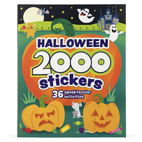 2000 Stickers Super Scary Activity Book - English Edition