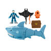 Fisher-Price - Imaginext - Requin et trésor englouti