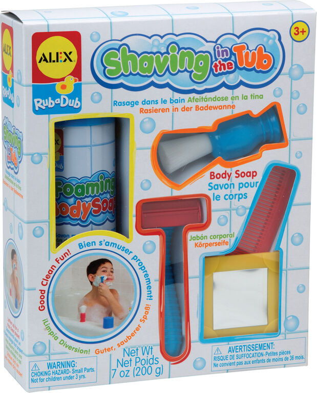 ALEX Rub a Dub Shaving in the Tub