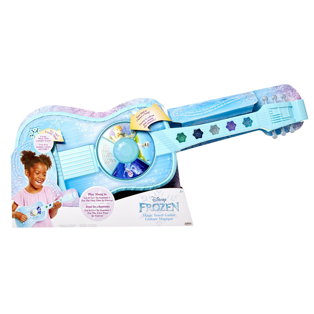 frozen toy guitar