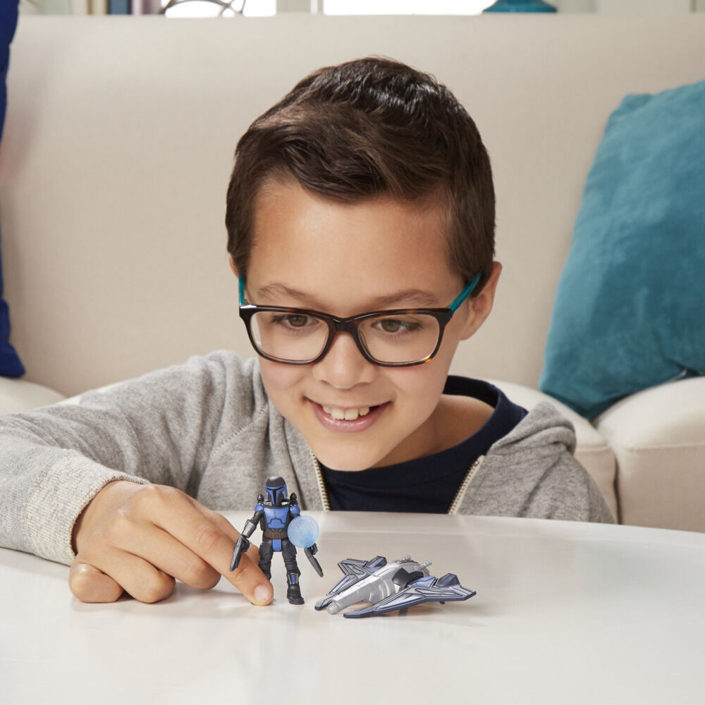 Star Wars Mission Fleet Gear Class Darth Maul Sith Probe Pursuit Figure and Vehicle