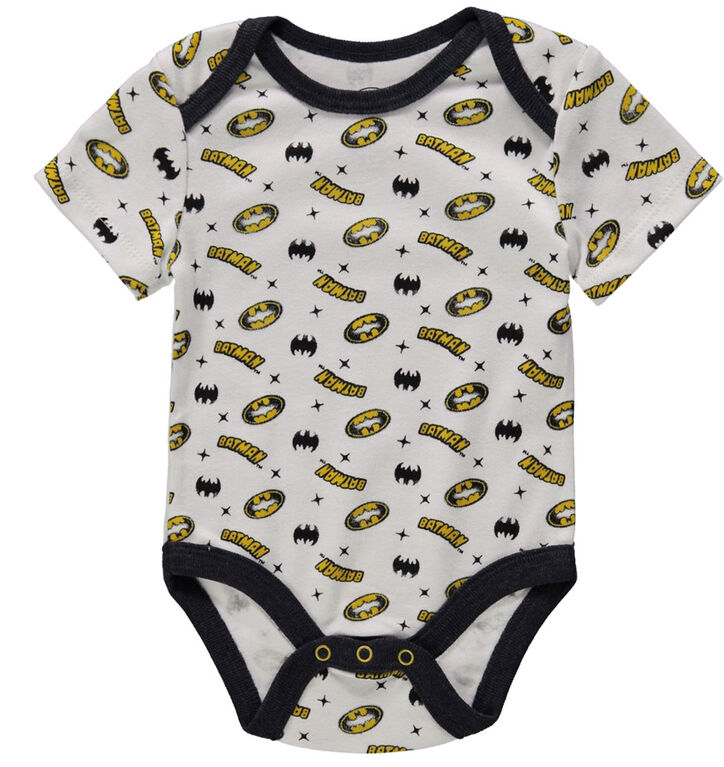 HOMME CHAUVE-SOURIS BÉBÉ Paquet de 2 LE MAILLOT DE CORPS 6-9M-Gris