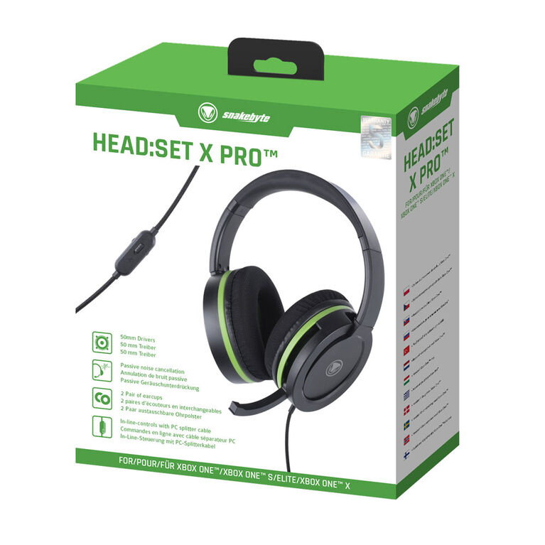 Xbox One snakebyte Head:Set X Pro