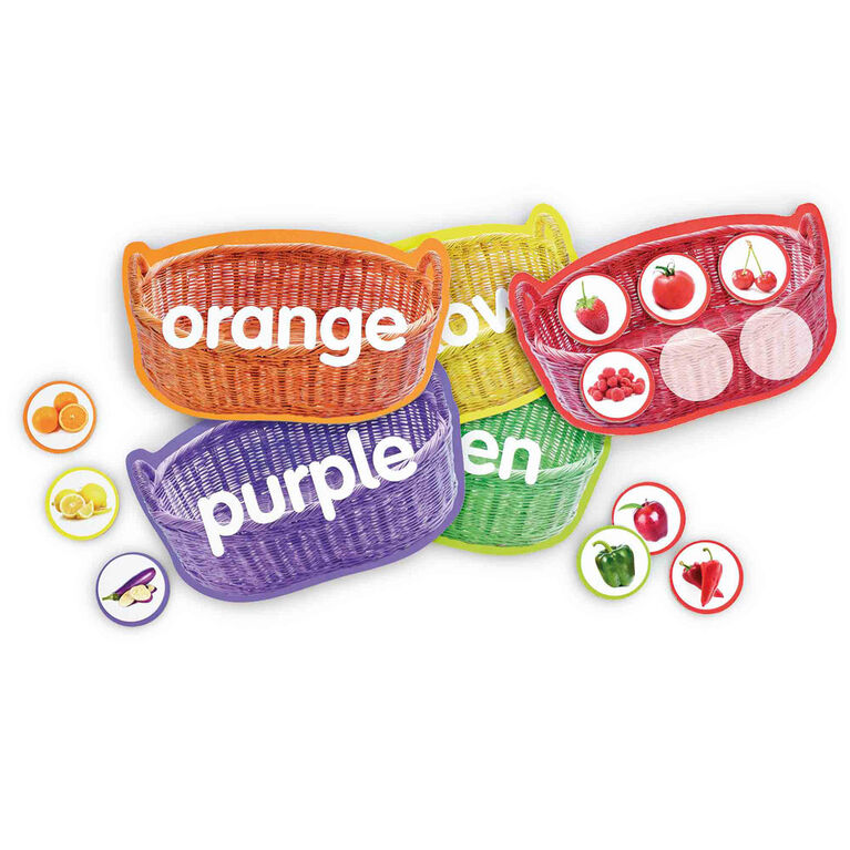 Early Learning Centre Fruit and Veg Colour Match - &Eacute;dition anglaise - Notre exclusivit&eacute;