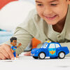 Disney Junior Firebuds, Jayden and Piston, Action Figure and Police Car Toy with Interactive Eye Movement