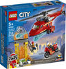 LEGO City Fire L'hélicoptère de secours des pompiers 60281 (212 pièces)