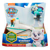 PAW Patrol, Everest Snow Plow, Véhicule avec figurine articulée à collectionner, jouets respectueux de la planète