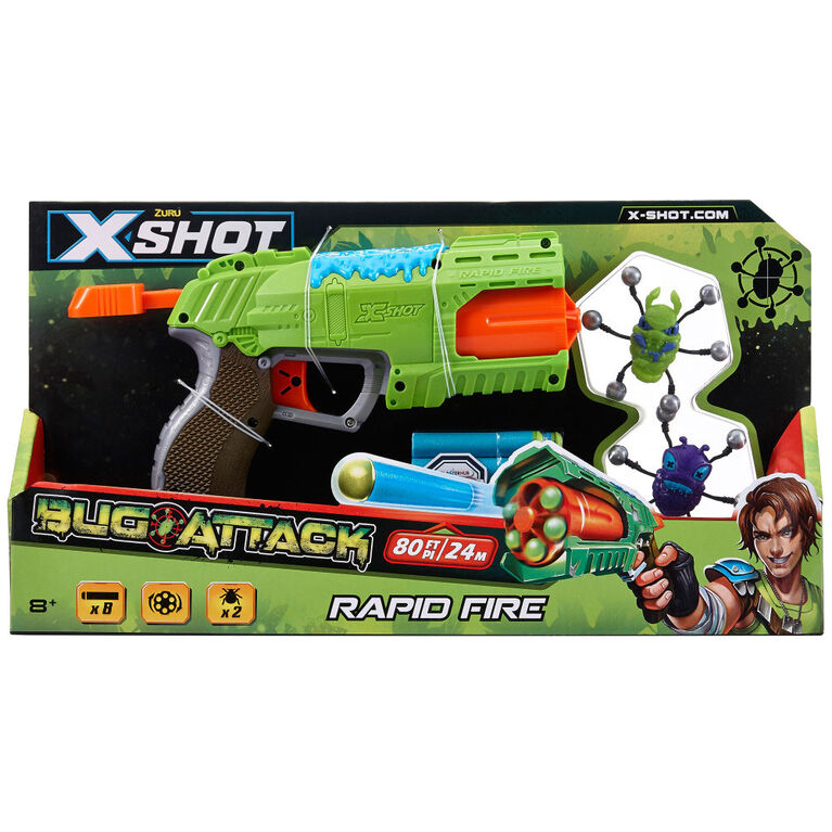 Pistolet Rapid Fire X-Shot Bug Attack