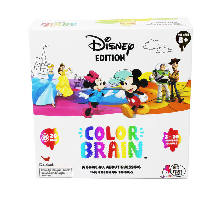 Big Potato - Disney Color Brain Family Quiz Game - English Edition