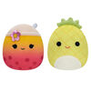 Squishmallows Flip-A-Mallows 5" - Bubble Tea and Pineapple
