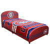 Nemcor - Twin NHL Montreal Canadiens Upholstered Bed Frame