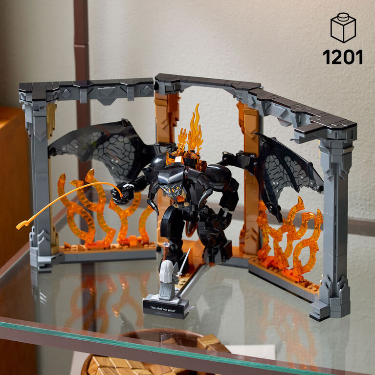 LEGO Icons Le Seigneur des Anneaux : Le Coin Lecture du Balrog , Souvenir du Film, Ensemble Décoratif 10367