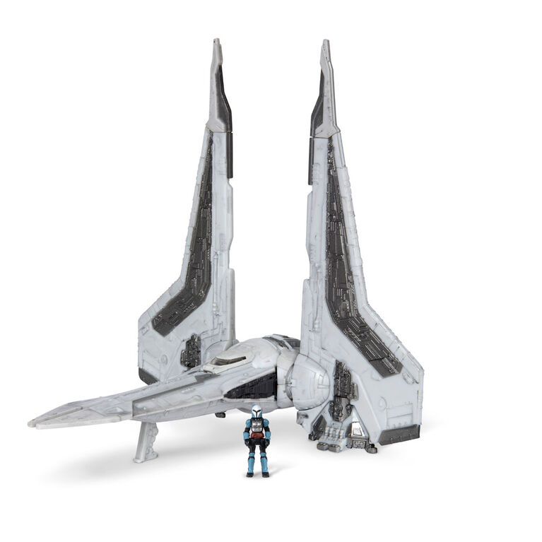 Star Wars 5" Vehicle & Figure Assortment -  Kom'rk-Class Mandalorian Starfighter